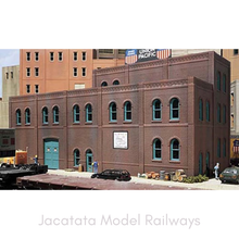 Load image into Gallery viewer, Design Preservation Models - No.361 - Arched Window Industrial Building - Modular Plastic Kit - HO Scale
