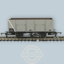 Load image into Gallery viewer, Hornby - R6108G - 20 Ton - 9 Plank - Mineral Wagon - BR Grey Livery - E30911 - OO Gauge
