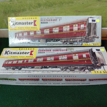 Load image into Gallery viewer, 12 x Kitmaster Coach Kits - TT3 Gauge
