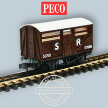 Load image into Gallery viewer, PECO - Quality Line - NR-45S - 10ft Cattle Truck - SR Dark Brown - No.53710 - N Gauge
