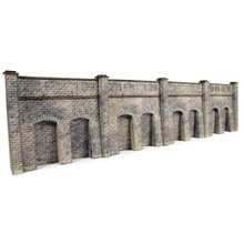 Load image into Gallery viewer, Metcalfe  PN144 - Retaining Wall - Stone Style - Card Construction Kit - N Scale
