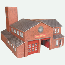 Load image into Gallery viewer, Metcalfe P0289 - Fire Station Building Kit - OO/HO Scale
