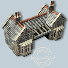 Load image into Gallery viewer, Metcalfe P0315 - Little Cardleywick Station - Card Construction Kit - OO/HO Scale
