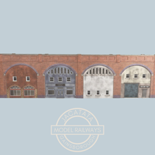 Load image into Gallery viewer, Metcalfe P0380 - Railway Arches - 8 Half Relief Facades - Card Construction Kit - OO/HO Scale
