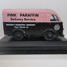Load image into Gallery viewer, Oxford Diecast - Austin 3 Way Van - Pink Paraffin - AK002 - 1:76
