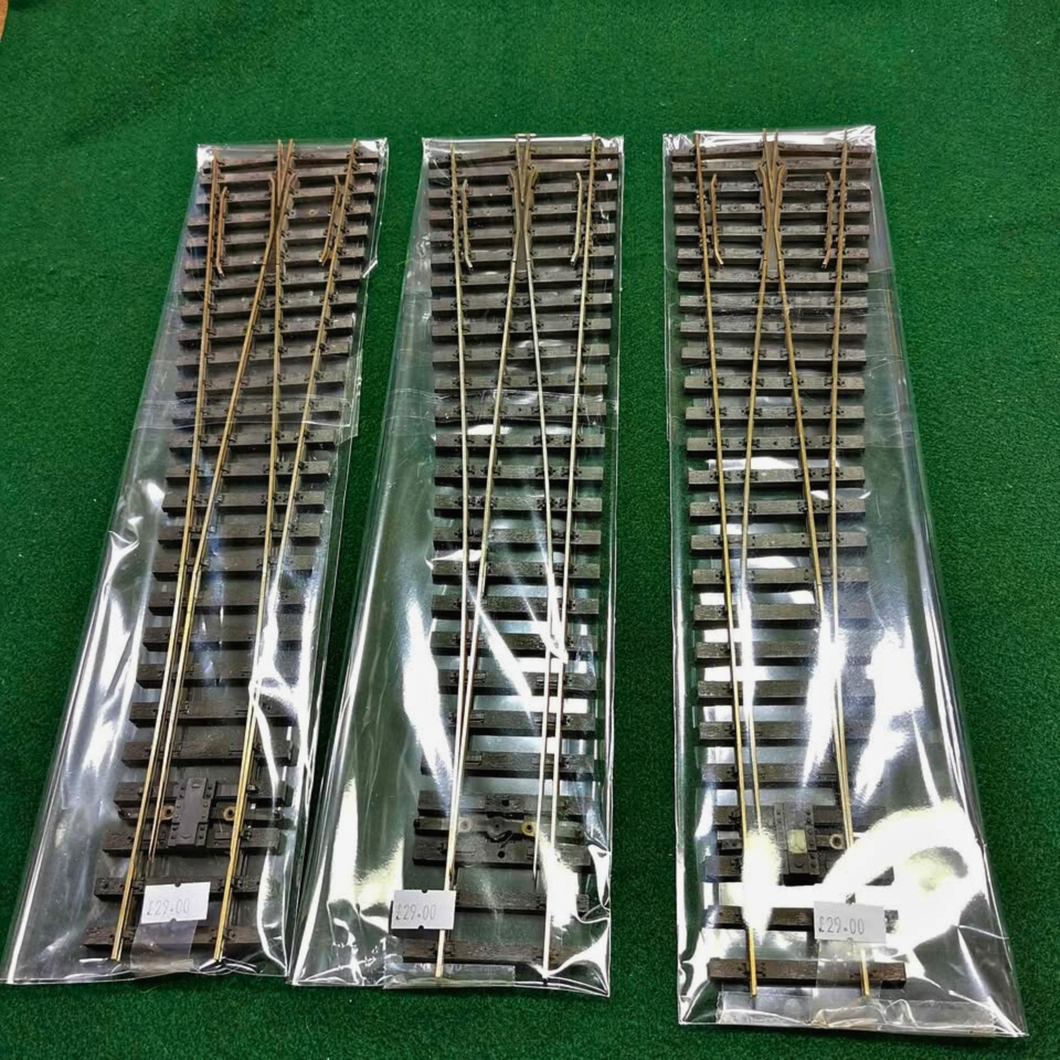 Set of 3 Peco Points - Pre-Owned - 0 Gauge