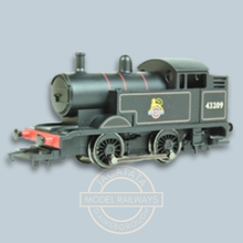 Load image into Gallery viewer, Hornby R2877 Freelance 0-4-0T 43209 in BR Lined Black - 2009 Collectors' Club Loco - OO Gauge - Analogue
