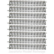 Load image into Gallery viewer, New Pack of 8 - Hornby R600 - Straight Track - 1:76 Scale - OO Gauge
