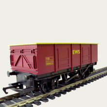 Load image into Gallery viewer, Hornby - R6372 - LWB Open Wagon - EWS Livery - DB890224 - OO Gauge
