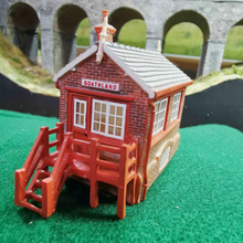 Load image into Gallery viewer, Hornby Skaledale - NER Signal Box- OO Gauge - R9744
