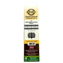 Load image into Gallery viewer, Ratio - Fencing Kit - 427 - LMS Station Fencing - Black - OO/HO Gauge
