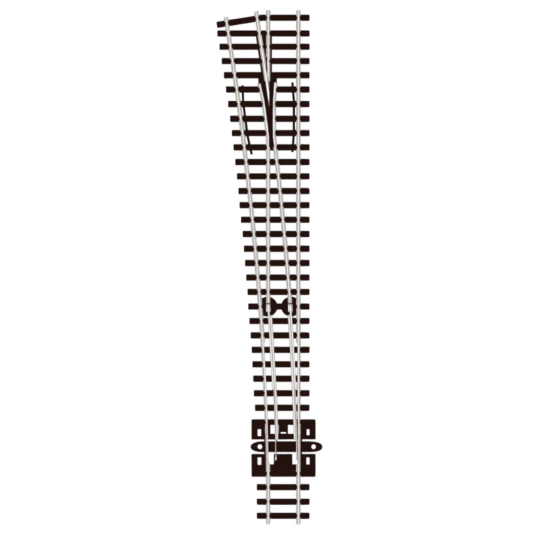 SL-E389 - Left Hand Large Radius Point Electrofrog - N Gauge - PECO STREAMLINE N CODE 80