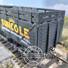 Load image into Gallery viewer, Skytrex - SMR 10 - R.C.H. - Private Owner Coke Wagon - Suncole - With Coal Load - No. 5062 - O Gauge
