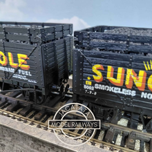 Load image into Gallery viewer, Skytrex - SMR 10 - R.C.H. - Private Owner Coke Wagon - Suncole - With Coal Load - No. 5062 - O Gauge
