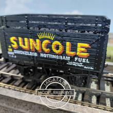 Load image into Gallery viewer, Skytrex - SMR 10 - R.C.H. - Private Owner Coke Wagon - Suncole - With Coal Load - No. 5062 - O Gauge
