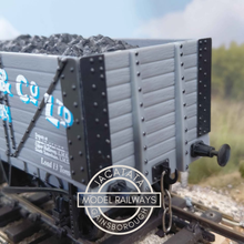 Load image into Gallery viewer, Skytrex - SMR 2 - R.C.H. - Private Owner Mineral Wagon - H.C.Bull &amp; Co. Ltd. - With Coal Load - No. 101 - O Gauge
