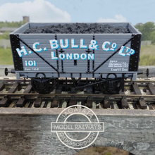 Load image into Gallery viewer, Skytrex - SMR 2 - R.C.H. - Private Owner Mineral Wagon - H.C.Bull &amp; Co. Ltd. - With Coal Load - No. 101 - O Gauge
