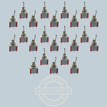 Load image into Gallery viewer, Gaugemaster GM508 A5C Miniature Toggle Switch SPDT On-On - 23 In Pack
