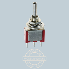 Load image into Gallery viewer, Gaugemaster GM508 A5C Miniature Toggle Switch SPDT On-On - 23 In Pack
