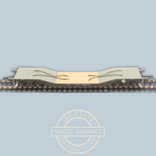 Load image into Gallery viewer, Oxford Rail - OR76WW001B - Ministry of War Transport - Flat Wagon - Warwell A - WW50 - Flat Wagon - OO Gauge - 1:76 Scale
