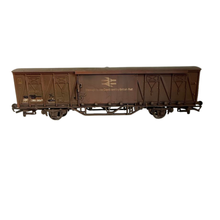 Load image into Gallery viewer, Hornby - R6159A - Weathered 20t Continental Ferry Van - British Railways Livery 2380-393/5 - OO Gauge

